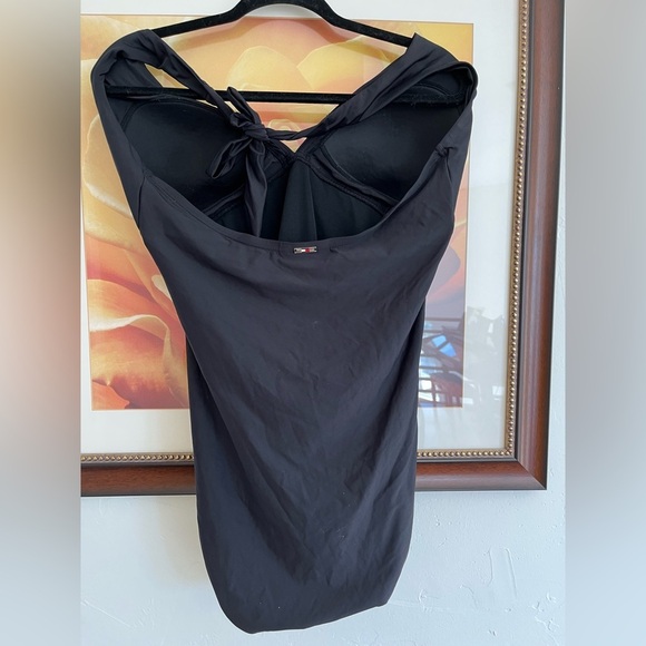 Tommy Hilfiger Black Swimsuit with Logo Detail - Picture 4 of 6